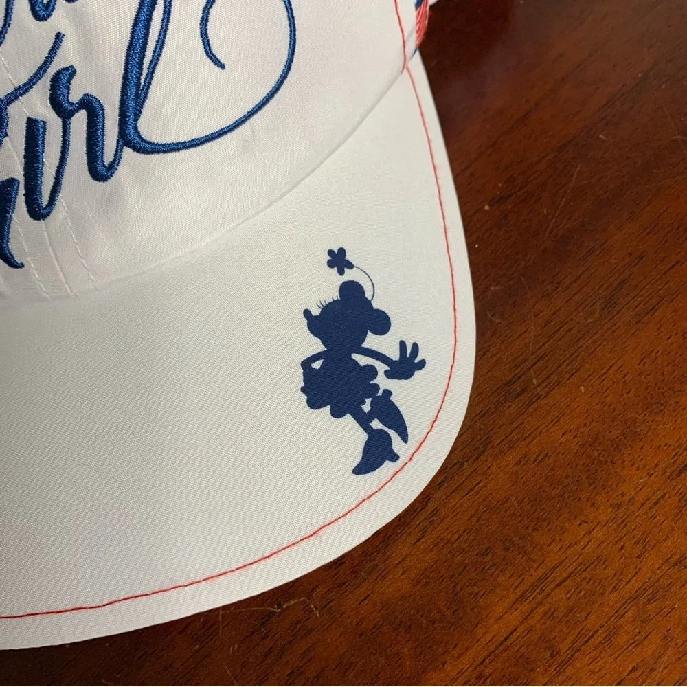Disney Parks Minnie Mouse All American Girl Baseball Hat